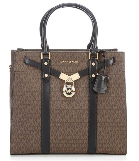 michael michael kors nouveau hamilton north south tote teviews|Michael Kors studded Hamilton.